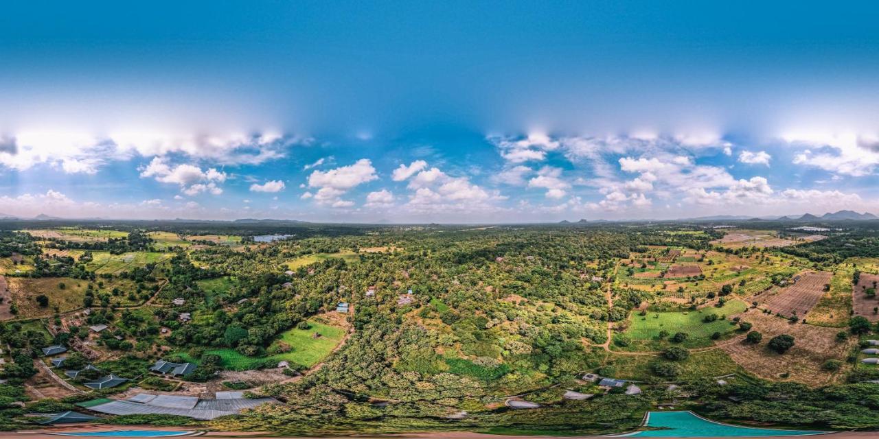 Nivadoo Resort Sigiriya Eksteriør bilde View of the village from the top of the hill